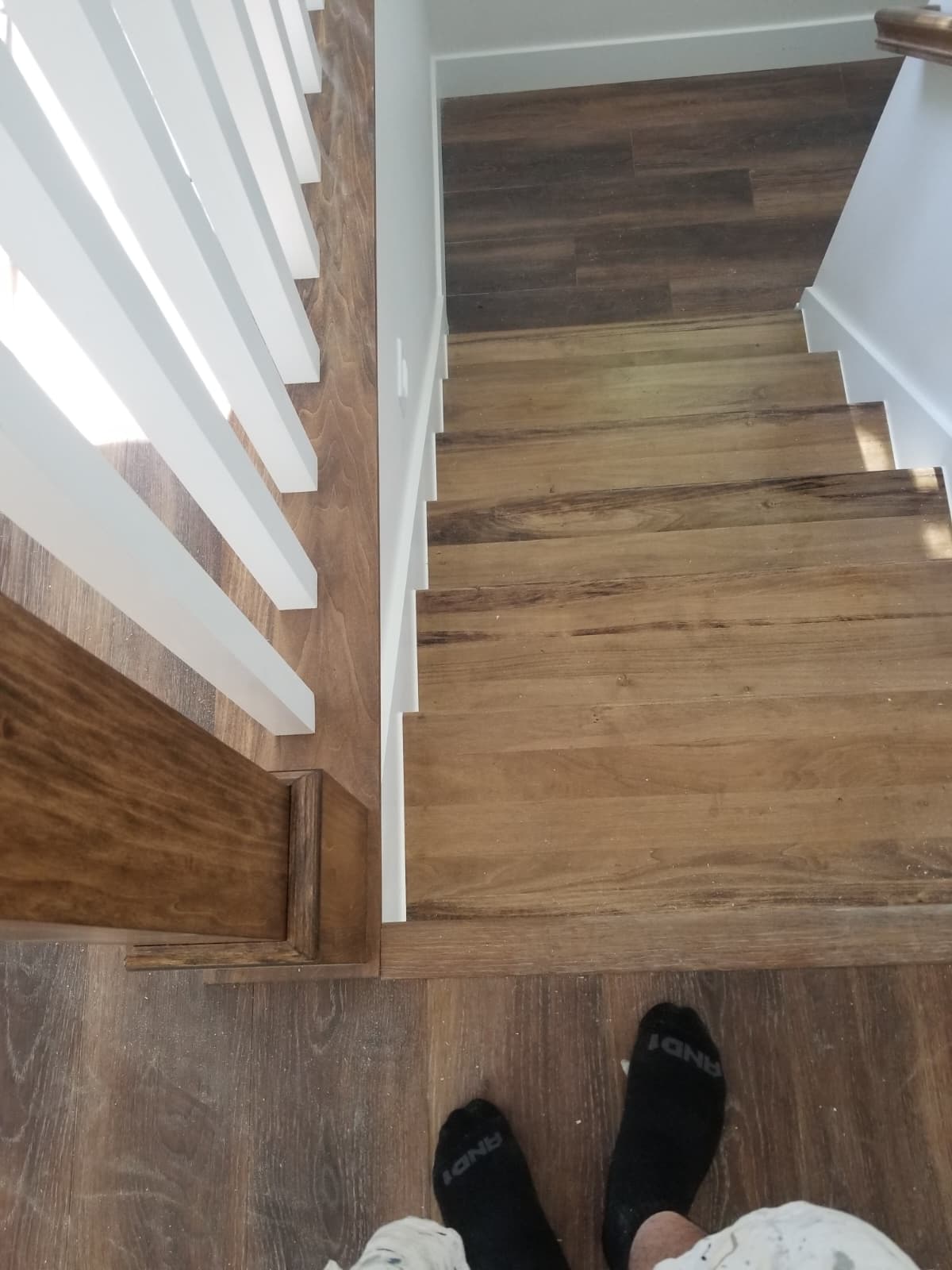 Interior finish painting project