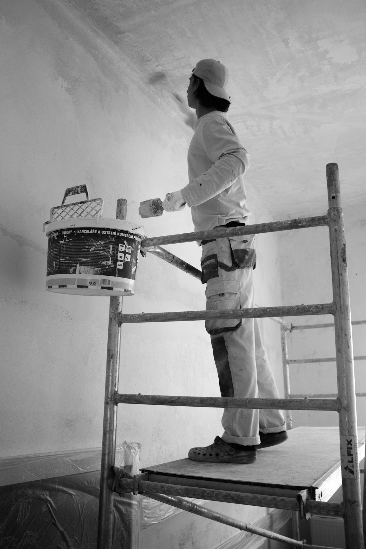 Interior painting service example